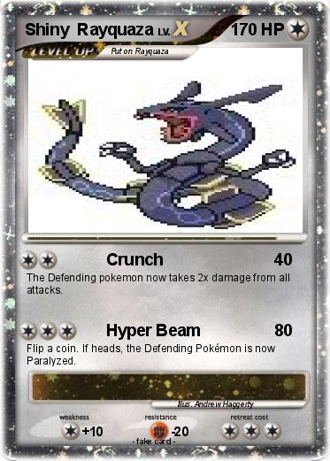 Pokemon Shiny  Rayquaza