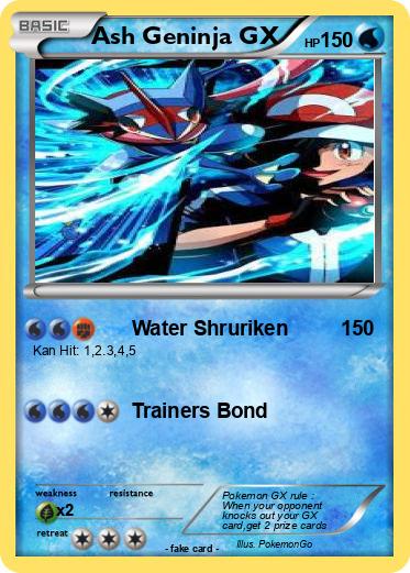 Pokemon Ash Geninja GX