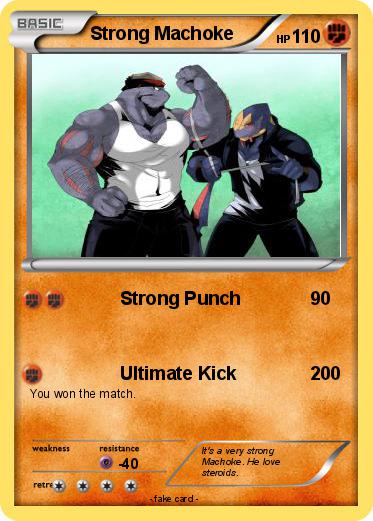 Pokemon Strong Machoke