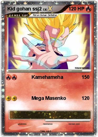 Pokemon Kid gohan ssj2