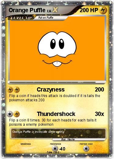 Pokemon Orange Puffle