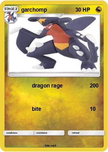Pokemon garchomp
