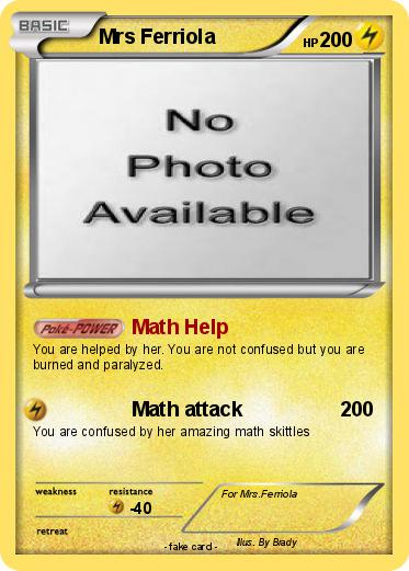 Pokemon Mrs Ferriola