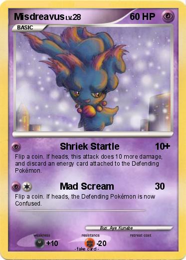 Pokemon Misdreavus