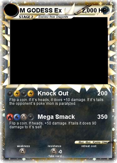 Pokemon M GODESS Ex