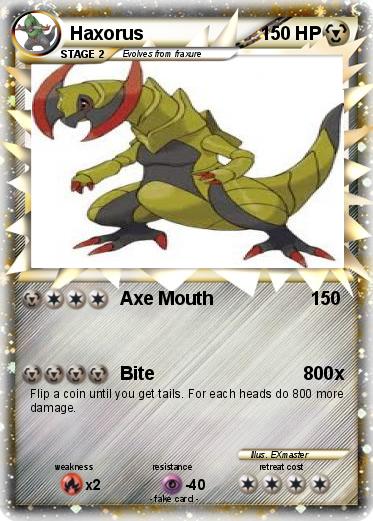 Pokemon Haxorus