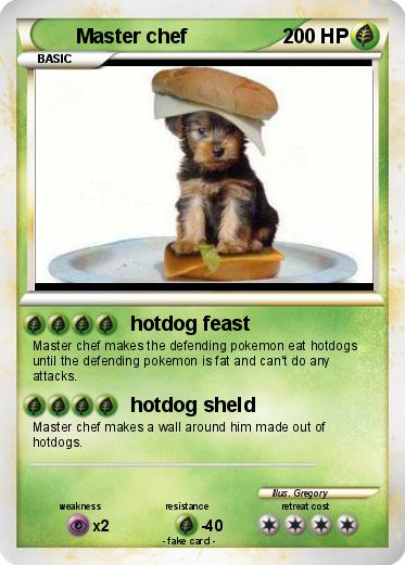 Pokemon Master chef