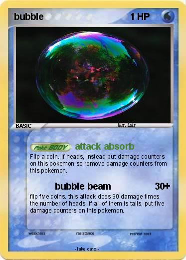 Pokemon bubble