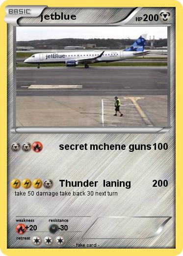 Pokemon jetblue