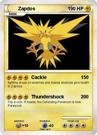 Pokemon Zapdos