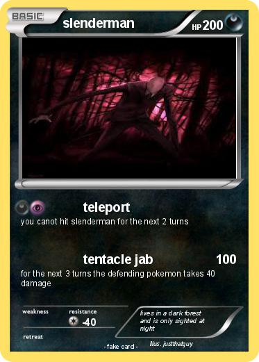 Pokemon slenderman
