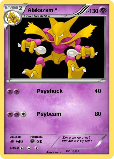 Pokemon Alakazam *