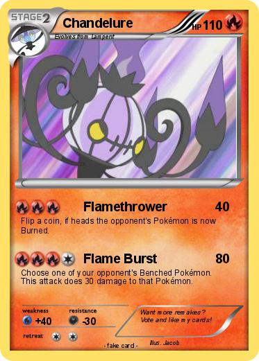 Pokemon Chandelure
