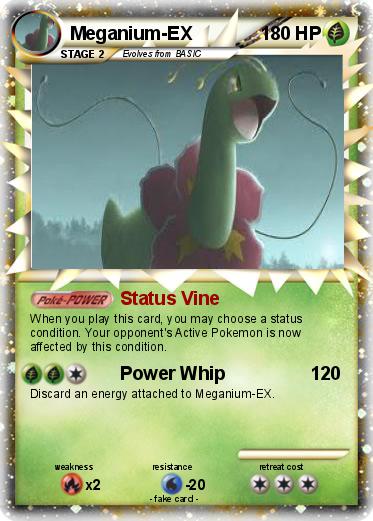Pokemon Meganium-EX