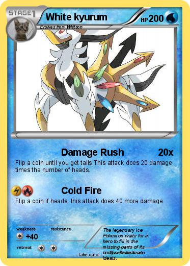 Pokemon White kyurum