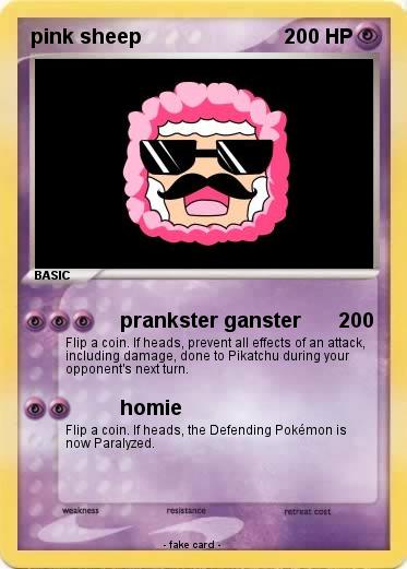 Pokemon pink sheep