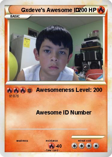 Pokemon Gxdeve's Awesome ID