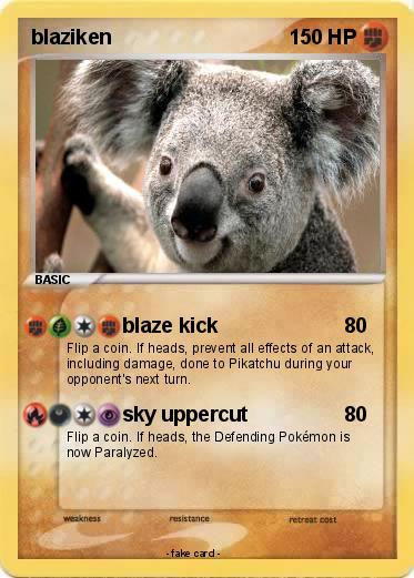 Pokemon blaziken