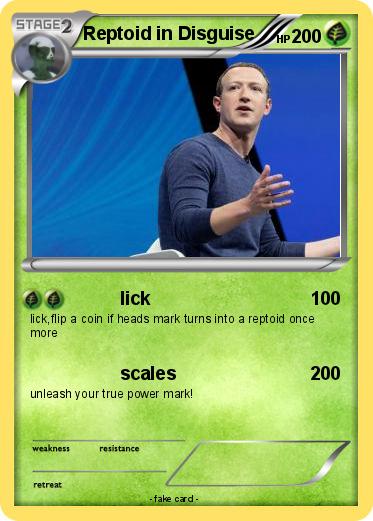 Pokemon Reptoid in Disguise