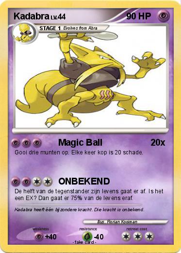 Pokemon Kadabra