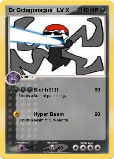 Pokemon Dr Octagonagus   LV X