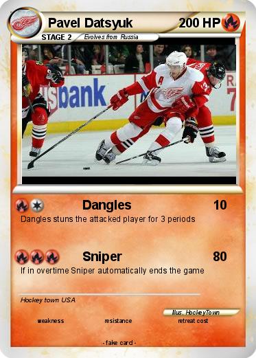 Pokemon Pavel Datsyuk