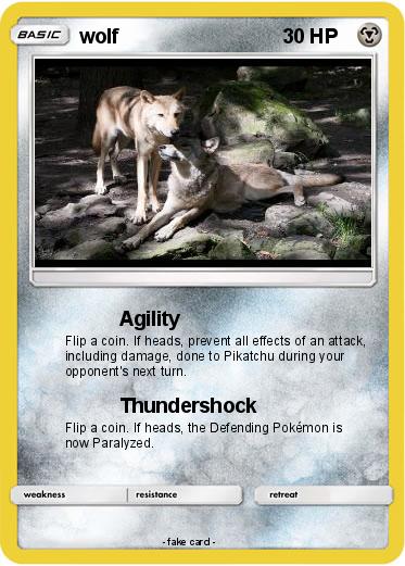 Pokemon wolf
