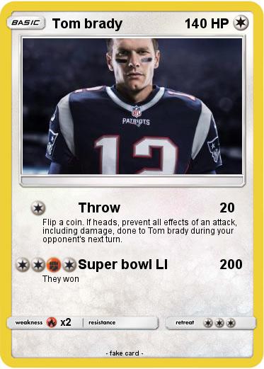 Pokemon Tom brady