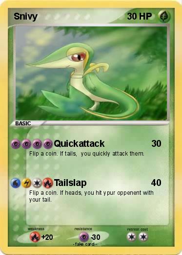 Pokemon Snivy