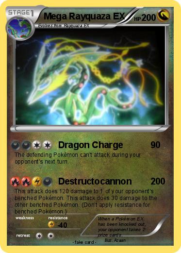 Pokemon Mega Rayquaza EX