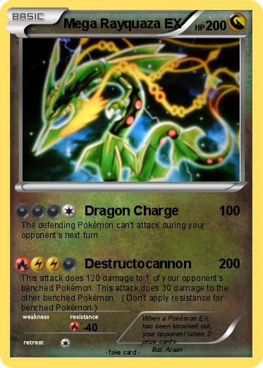 Pokemon Mega Rayquaza EX