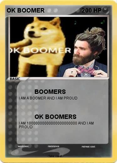 Pokemon OK BOOMER