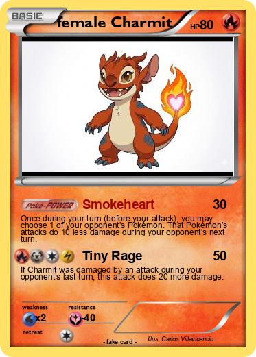 Pokemon female Charmit