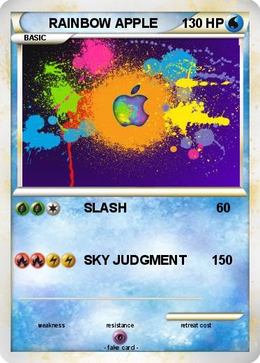Pokemon RAINBOW APPLE