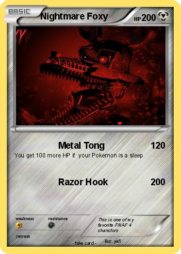 Pokemon Nightmare Foxy