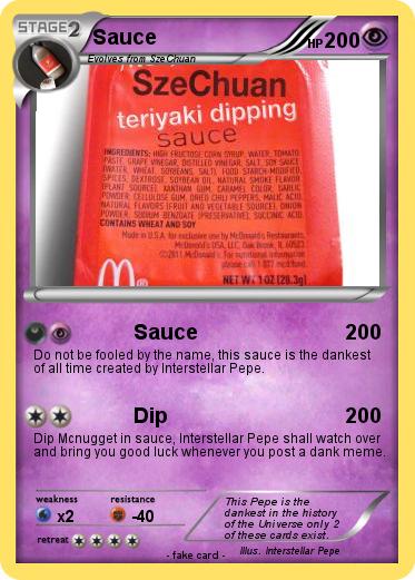 Pokemon Sauce