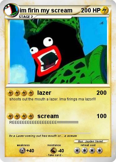 Pokemon im firin my scream