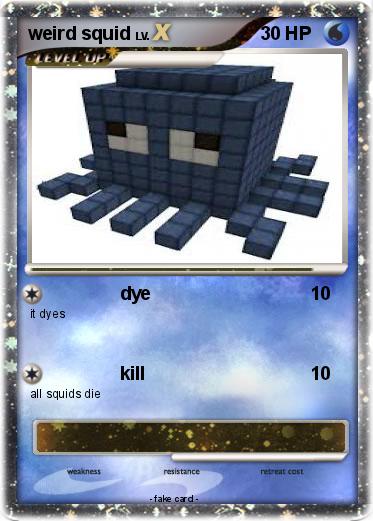 Pokemon weird squid