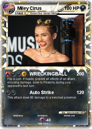Pokemon Miley Cirus