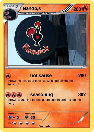 Pokemon Nando,s