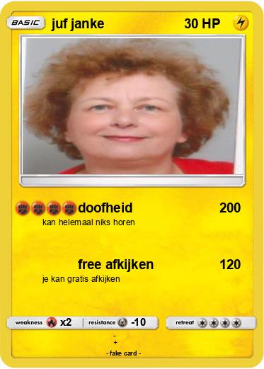 Pokemon juf janke
