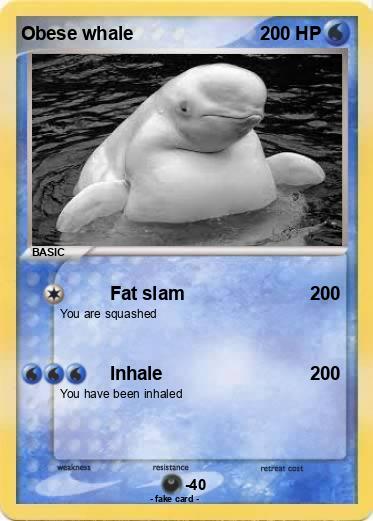 Pokemon Obese whale