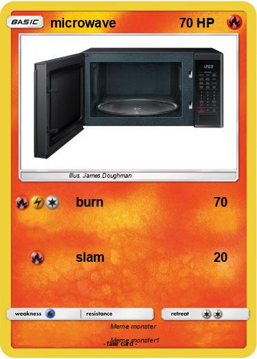 Pokemon microwave