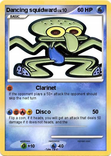 Pokemon Dancing squidward