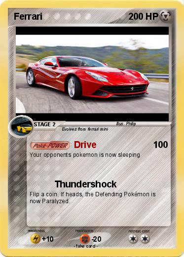 Pokemon Ferrari