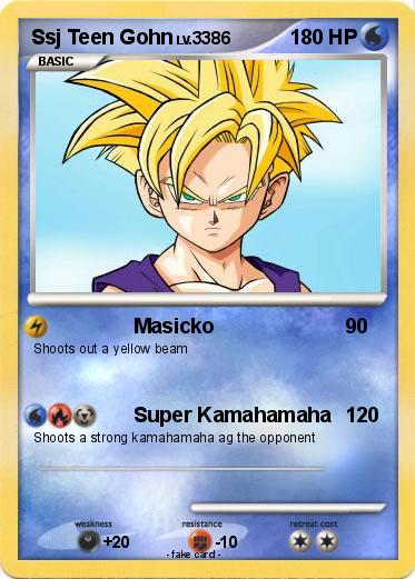 Pokemon Ssj Teen Gohn