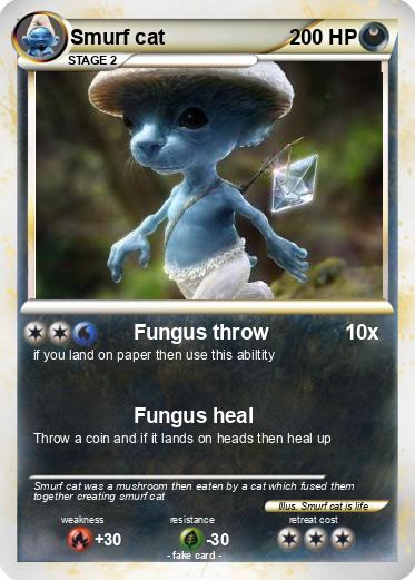 Pokemon Smurf cat