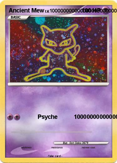 Pokemon Ancient Mew