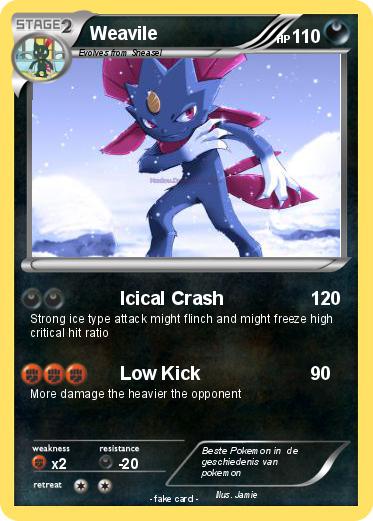 Pokemon Weavile