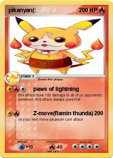 Pokemon pikanyan(: